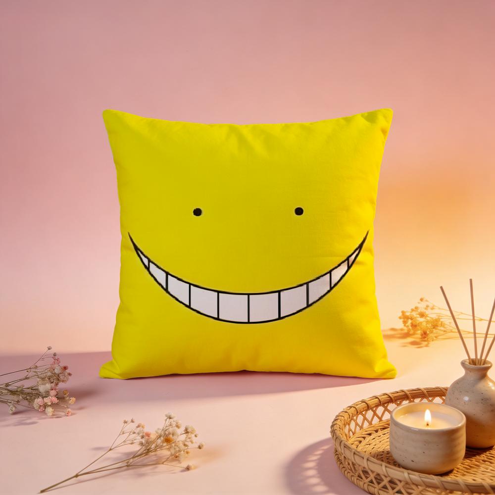 Trendy AAssassination Classroomed Cushion Cover Comfortable Durable Pillow Cover MultiScene for Home Office Car Sofa 30X30cm