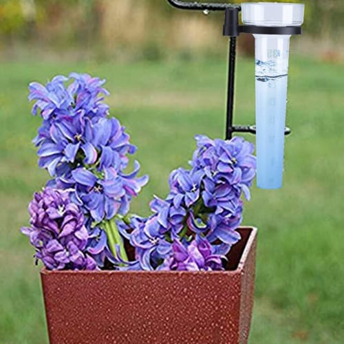 Rain Gauge, Simple Rain Gauge, Rain Gauge Tube, 35mm, Measures Rainfall, Underground, For Outdoors, Gardens, and Home Use