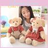 Teddy Plush Bear Toy Rural Couple Bear Wedding Holiday Gift Couple Girlfriends