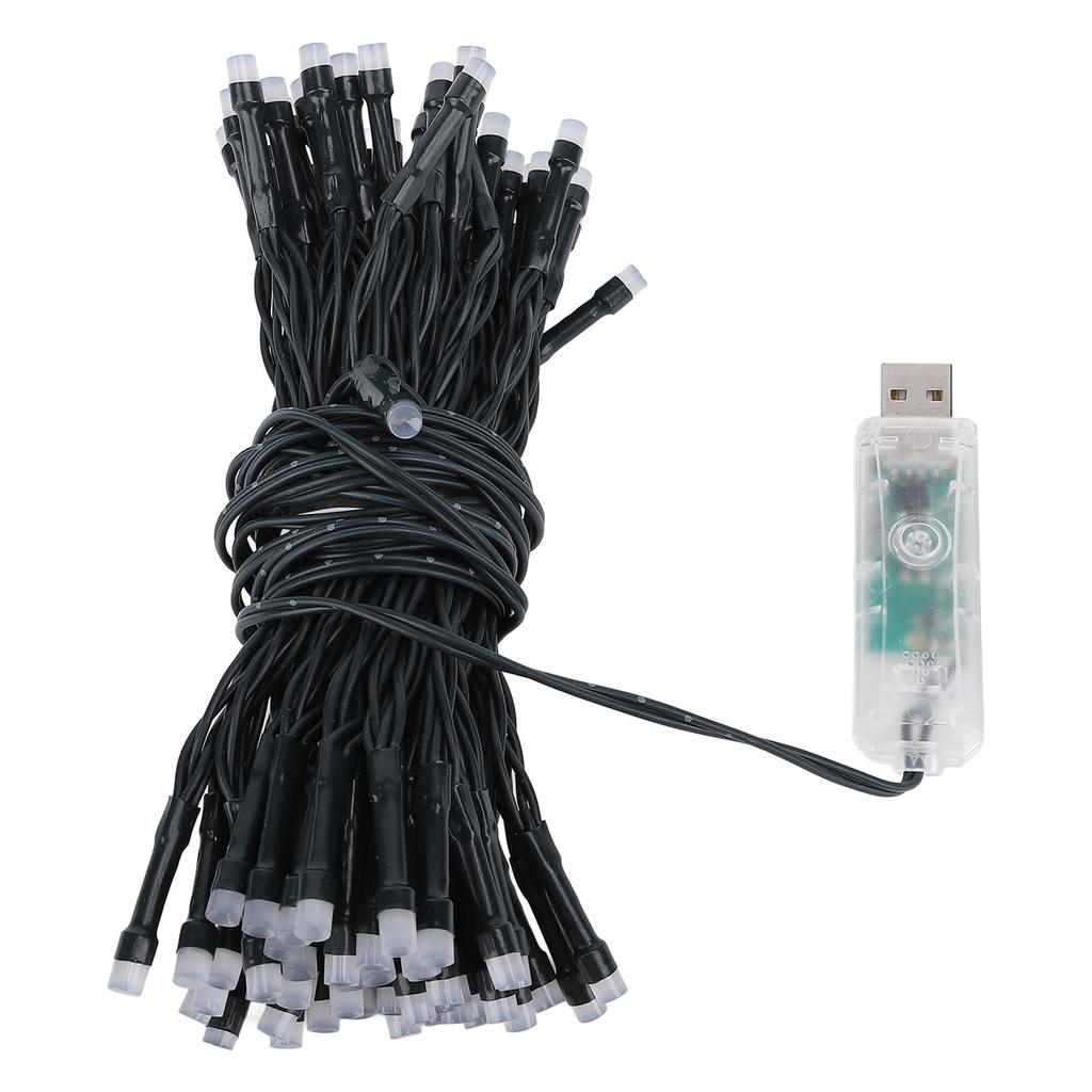 Smart Xmas Light 32.8FT 100LEDs Bluetooth RGB Color Changing Music Sync USB Xmas String Fairy Light
