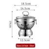 Chu Fang An Vintage 304 Stainless Steel Alcohol Hot Pot