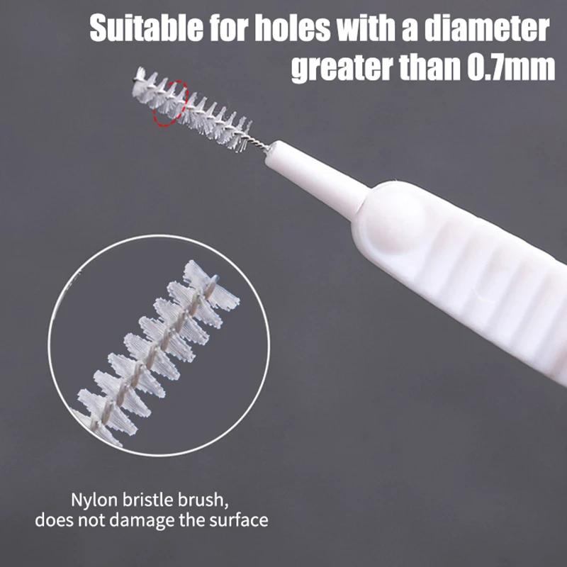 Household Showerhead Hole Unclogging And Cleaning Brush, Pipe Anti Blocking Gap Brush, Showerhead Dedicated Pipe Unclogger