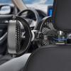 Two Head USB Car Fan for Back Seat 5V Foldable and Multiple Angle Rotation Headrest Ventilation Fan for Various Vehicles