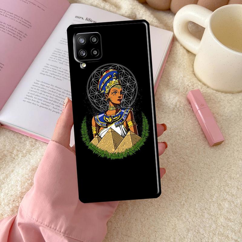 Egypt Nefertiti Ankh For Samsung Galaxy A56 A54 A34 A14 A06 A16 A26 A36 A12 A32 A52 A13 A33 A53 A15 A35 A55 Case