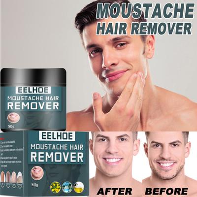 Cream Painless Wide Application Significant Effect Mustache Hair Removal Cream