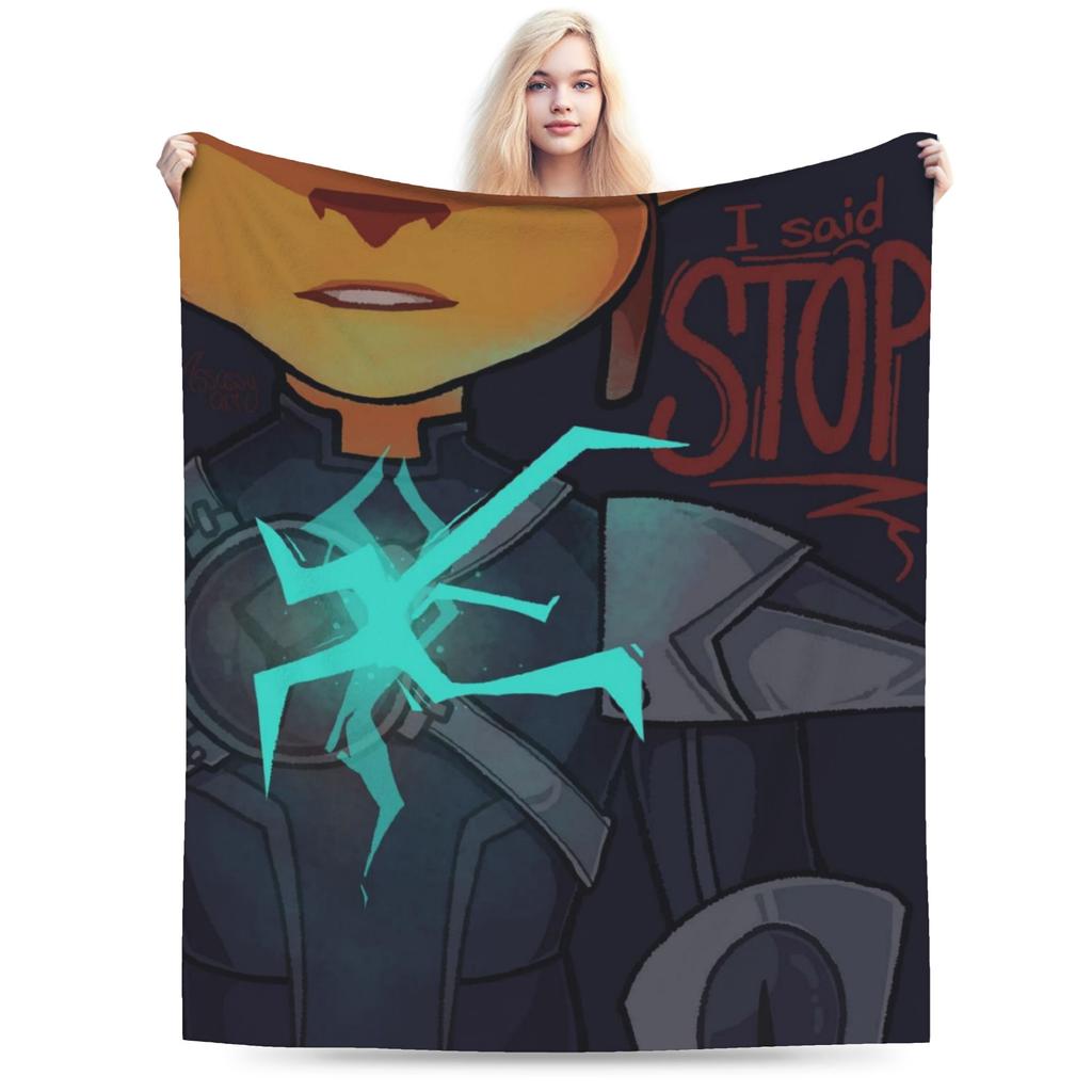Relax Ratchets And Clanks Gift for Game Fans Blanket Merch Sofa Decorative Blanket Throw Super Warm Flannel for Travel