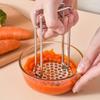 stainless steel potato masher, kitchen tool, red sweet potato fruit masher, crushed mash