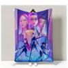 K-pop Demon Hunters Kadehen Blanket Goods Doll Huntrix Large Blanket (Option 4)