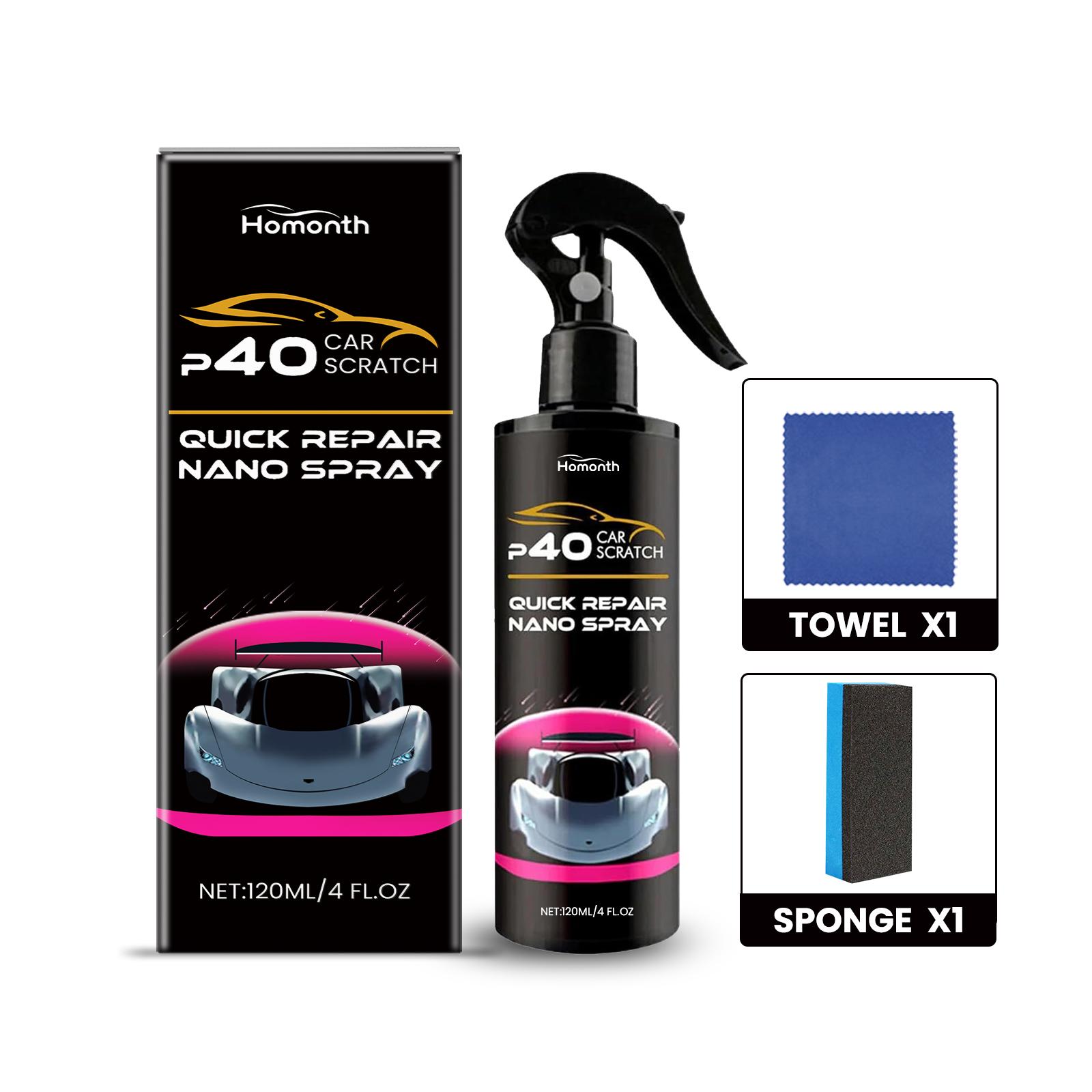 

Homonth Car Scratch Repair Nano Spray Ki - High-Efficiency Car Nano Coating Spray, Car Nano Scratch Repair Spray, Car Coating Spray-Men s Gifts