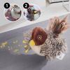 Cat Interactive Toys Catnip Electric Pat Bird Dog Cats Touch-Activated Squeaky Pet Plush Toy