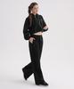Swp25058-01 Cotton Daily Wide Pants Black