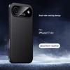 For iPhone Air Case Ultra Thin Heat Dissipation PU Leather Coated PC Phone Cover