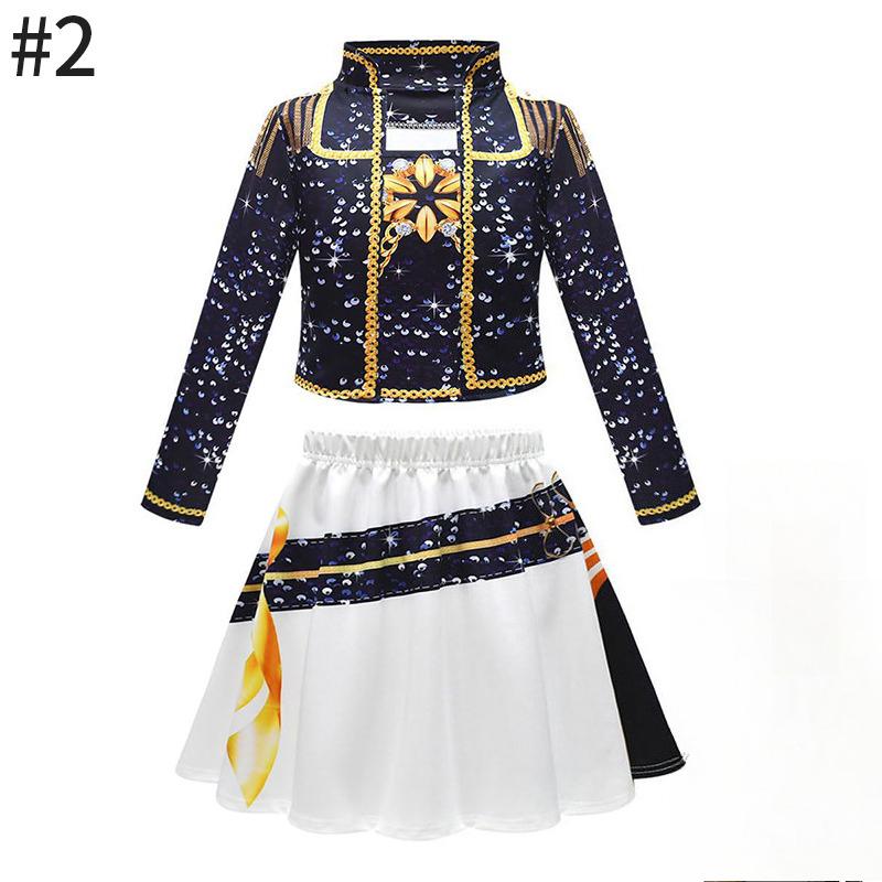 Halloween Gifts Girls Cosplay Clothes Halloween Birthday Party Role Play Outfit Children Dance Costume Carnival Party Suit