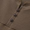 Men's Plus Size Short Sleeve Henley T-Shirt