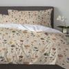 Retro Floral Wildflowers Duvet Cover With Pillow Case Custom 3pcs Bedding Set Quilt Cover Double Bed Home Textile