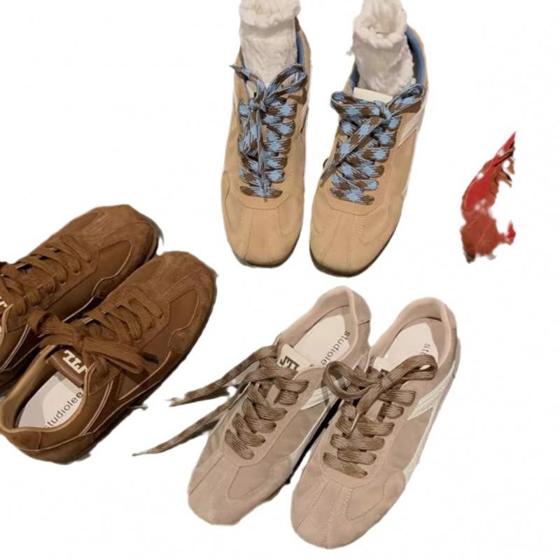 ! Stylish contrasting shoelaces increase 3CM in casual wind