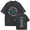 2026 Vintage Lavato Singer Zayn Malik KONNAKOL Musica Magliette Uomo Donna Abbigliamento Fan Casual Comfort Girocollo Manica Corta Abbigliamento Casual