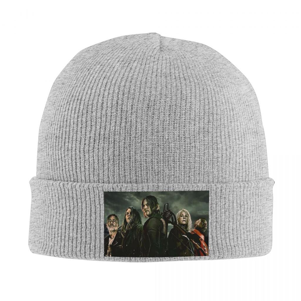 The Walking Dead Gaming Games Warm Knitted Cap Winter Knit Bonnet Hat Skullies Beanies Hip Hop Caps for Unisex