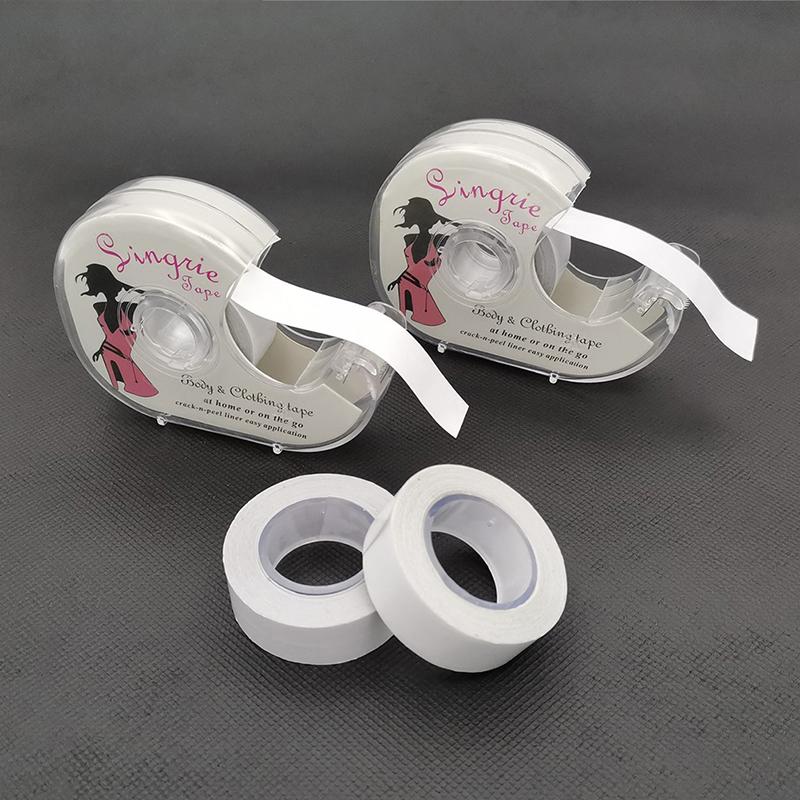3/5 Meter Doppelseitiges Körperband Selbstklebend BH Kleidung Kleid Hemd Klebepatch Sicher Zubehör Tiefer Ausschnitt Fixierung