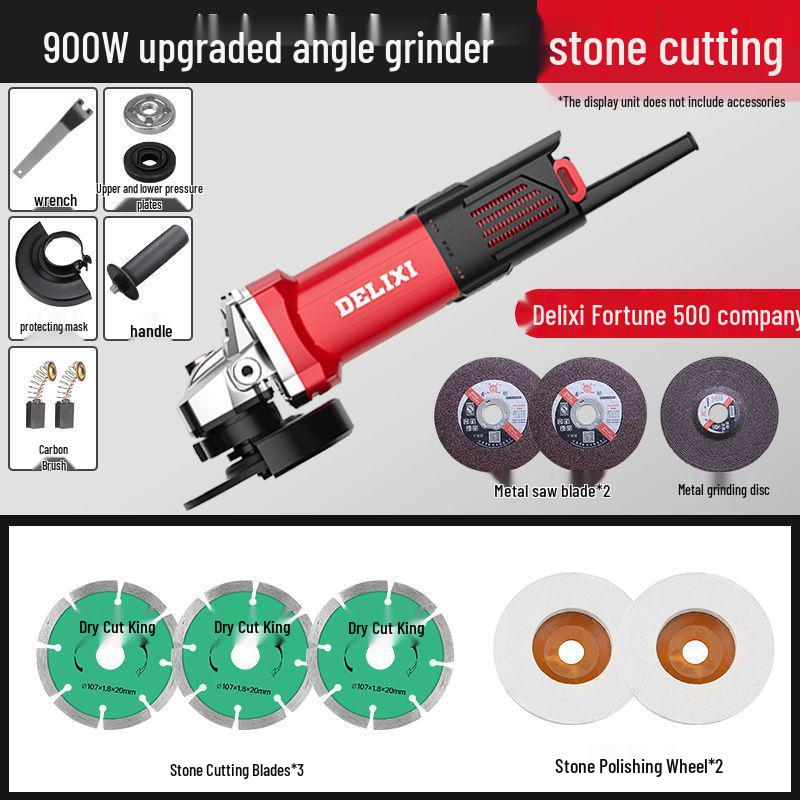 High-Power Multifunctional Angle Grinder and Polisher