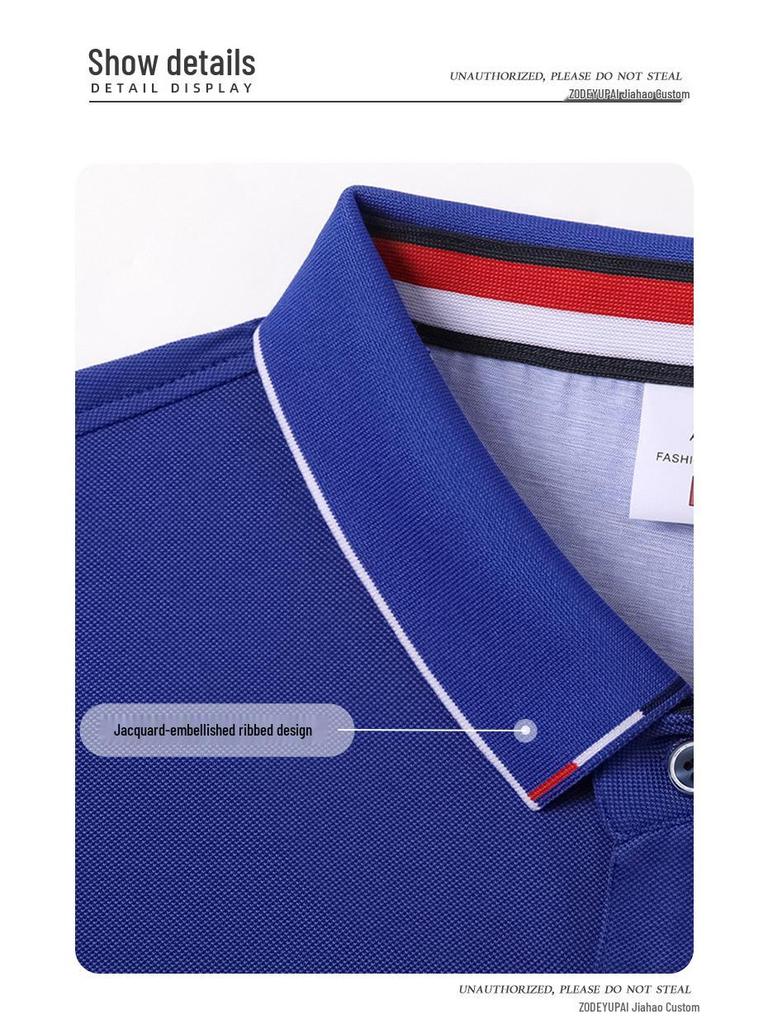 Ice-Cool Custom Polo Shirt with Embroidered Logo – Perfect for Office and Corporate Wear
