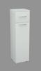Bathroom Column 1D1Sz With Shelf White Chest Of Drawers