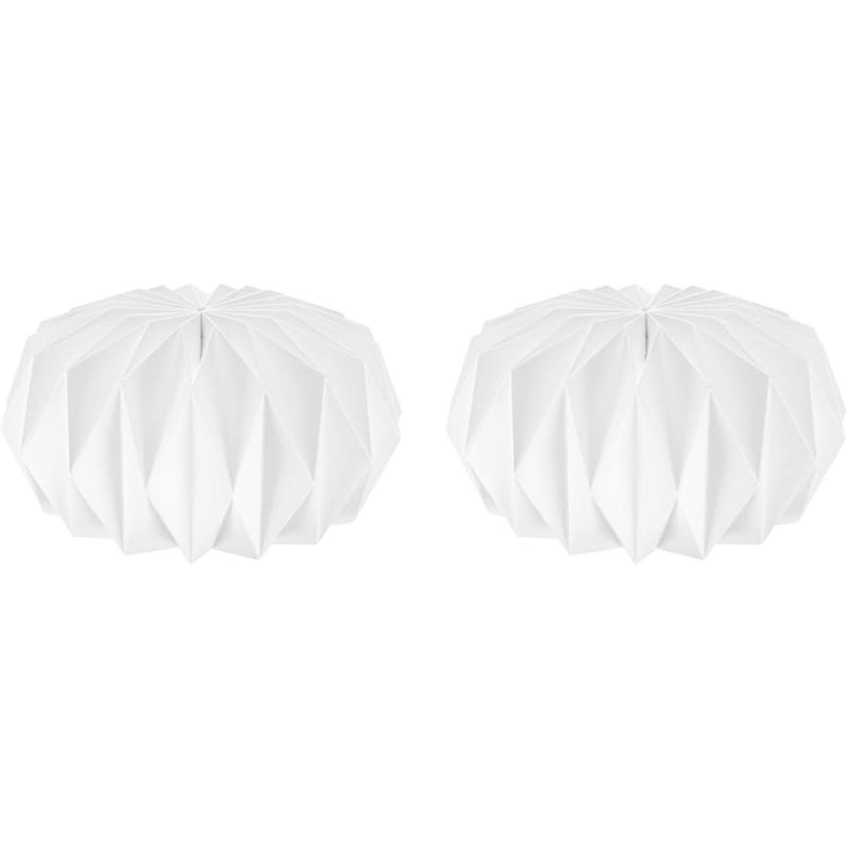 

Микикит 2 шт. Абажур-фонарь оригами бумажный абажур сделай сам чехол для лампы оригами бумажный абажур украшения для дома подвесной абажур бумажный абажур 42X42X17CMx2pcs