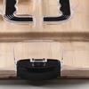 Holz-Bento-Box mit Deckel & Griff Mehrkammer-Mittagessensbehälter für Snacks und Unterhaltung Tragbare auslaufsichere Charcuterie-Platte für Meal Prep