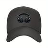 Headphones Graphic Baseball Cap Unisex Polyester Cool Music DJ Adjustable Outdoor Sports Cap