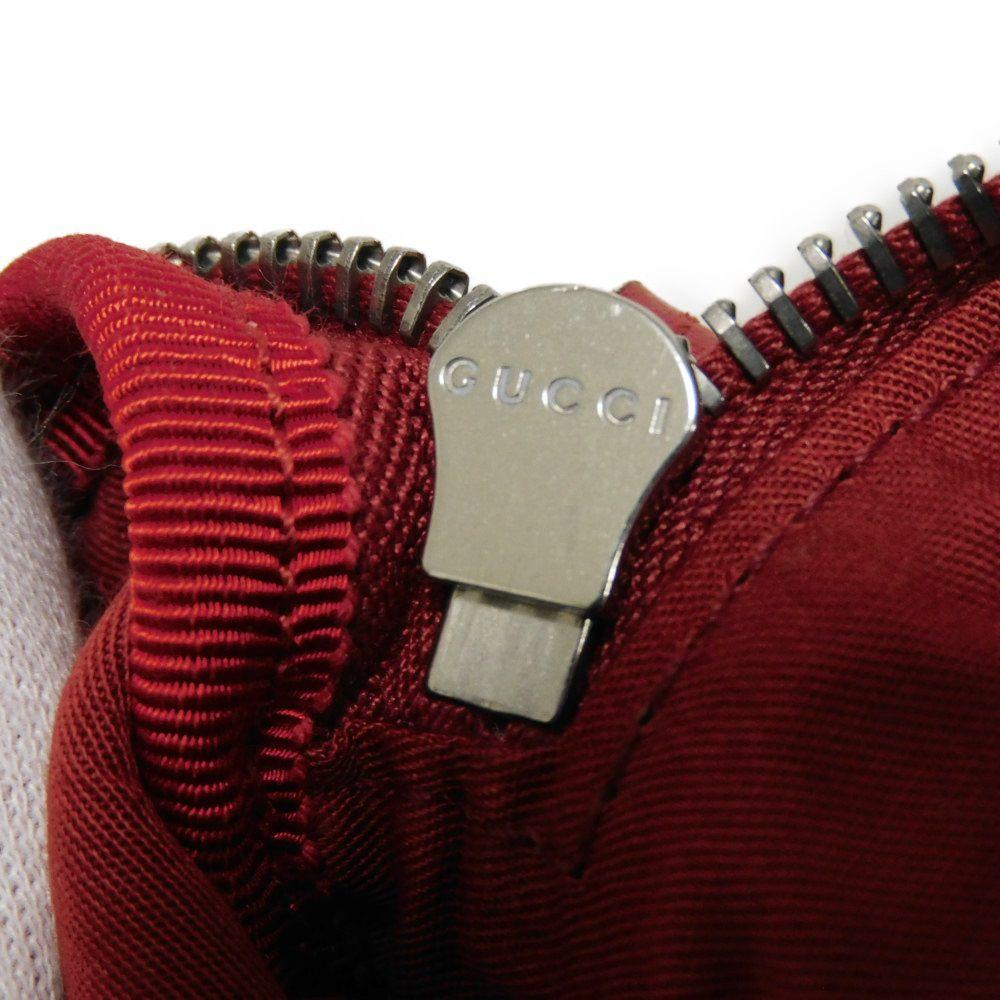 Used 9539 Star Interlocking G Waist Pouch 502095 FABBD 6479 7929 GG Web Cotton Unused Children's Red Kids from Japan