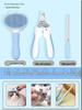 Pet Hair Removal Comb for Dogs & Cats – Detangles & Cleans Loose Hair