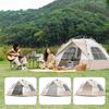 Quick Automatic Ultralight Outdoor Camping Tent 2-4 People Mosquito Net One-touch Waterproof Pop Up Hiking Folding Tent Family