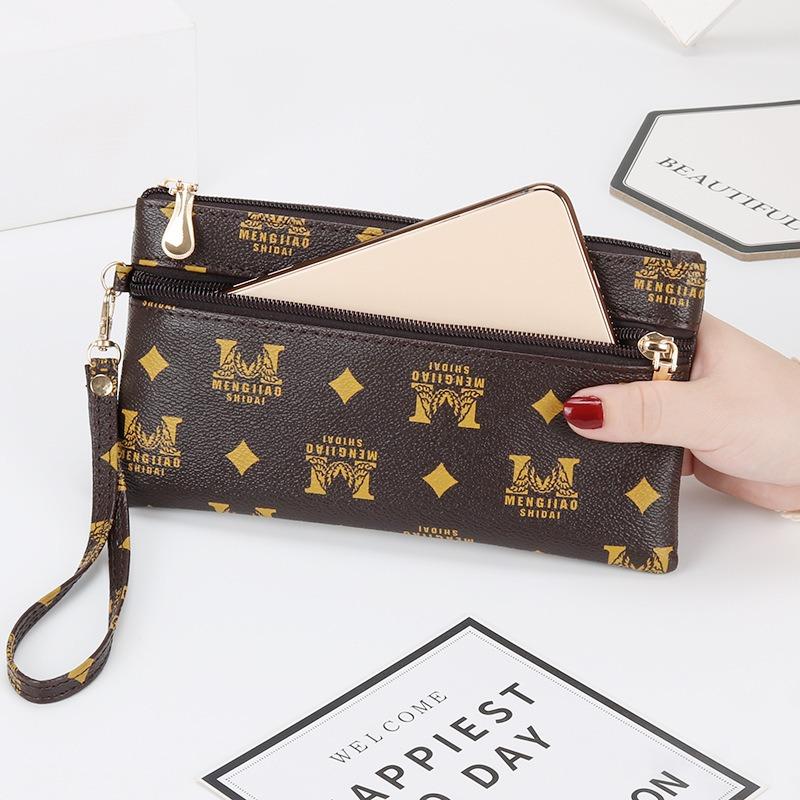 Clutch Bag New Women's Wallet Fashion Versatile Casual Mobile Phone Bag Women's Change Bag Simple Small Square Bag