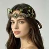 Diadem Elf Tiara Flower Vine Fairy Headpiece Fashion Elven Crown  Hallowmas Cosplay