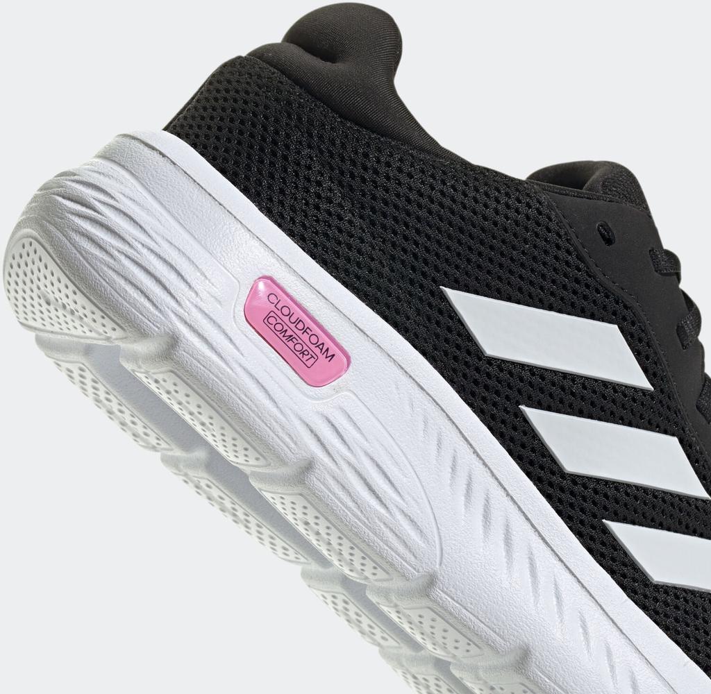 Sneakers Adidas Cloudfoam Comfy Women Core Black/cloud White/bliss Pink