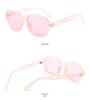 Trendy Unisex Small Square Frame Rice Nail Sunglasses - Fashionable Design 22160