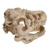 Reptile Dinosaur Skull Statue Ornament Hide Cave Shelter House For Aquarium Fish Tank Landscape Decor