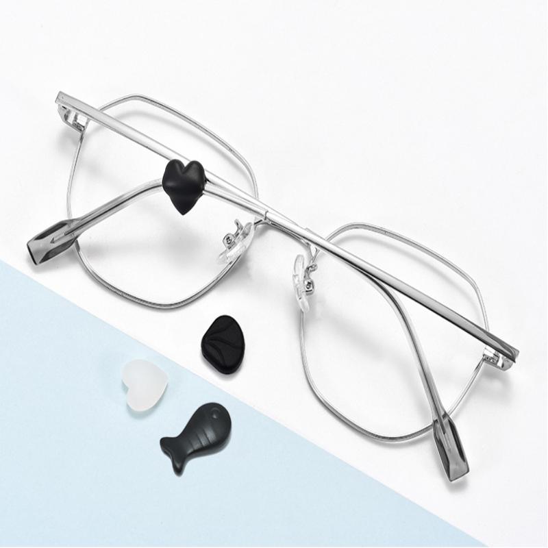 5Pairs Silicone Fish Shells Anti Slip Ear Hook Eyeglass Eyewear Accessories Eye Glasses Grip Fixed Rings Temple Tip Holder