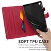 Tablet Kılıfı Coque Pour Samsung Dock Lite Sevimli Kawaii Kedi Krasnopainted Tablet Kapağı Pour Samsung Galaxy Tab Dock Lite Sm-p610 P615 Manyetik Kılıf