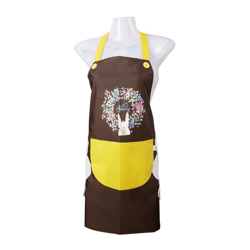 Dayang 115 PVC Splash-proof Apron with Hand-wiping Cloth