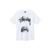 Stussy X Rick Owens Welttournee T-Shirt Kunst Grafik T-Shirt Unisex Oberteile Weiß 3903641