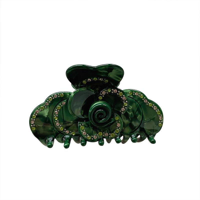 Premium Quality Acetate Hair Clip Featuring Stunning Floral Accents For Women