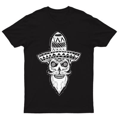 Day Of The Dead Mexican T Shirt Sugar Skull Dia De Los Muertos Gothic #V#DD255