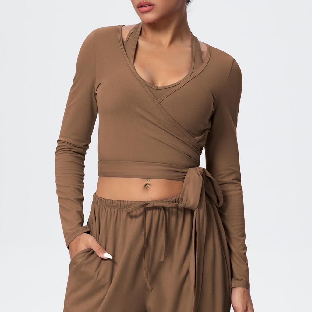 Stylish Breathable High-Stretch Yoga Suit: 3-Piece Set for Running & Fitness