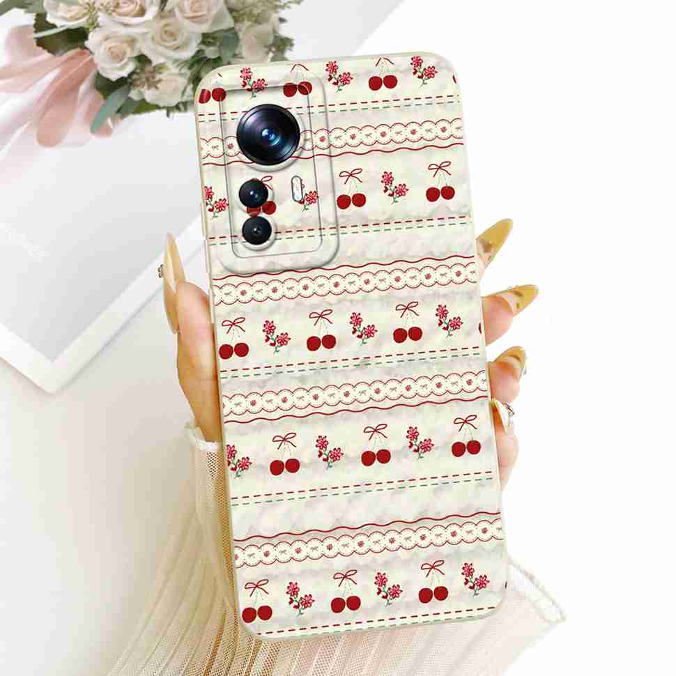 For Xiaomi Mi 12T Case 22071212AG Cute Cartoon Cat Panda Silicone Back Cover For Xiaomi Mi 12t Bumper Phone Cases Fundas