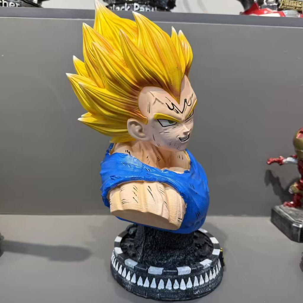 Super Saiyan Gk Demonized, Vegeta 1:1 Bust, Magic Shell, Statue Ornament Boxed Figure