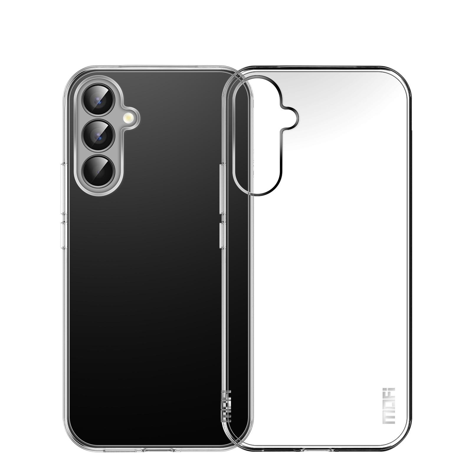 For Samsung Galaxy S26 Clear Phone Case MOFI Ultra-Thin TPU Phone Back Cover
