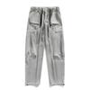 Spring and Autumn New Functional Outdoor Quick-drying Loose Straight Joker Tooling Sports Casual Pants Pants.