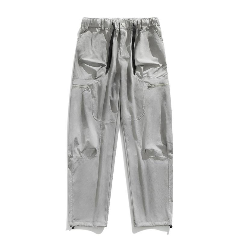 Spring and Autumn New Functional Outdoor Quick-drying Loose Straight Joker Tooling Sports Casual Pants Pants.