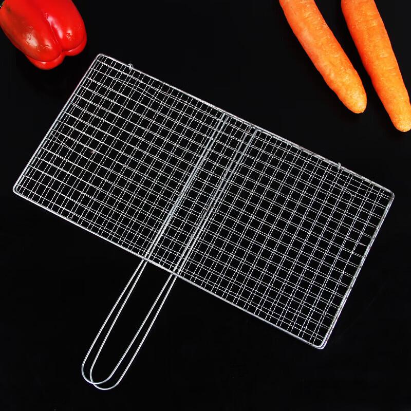 Stainless Steel BBQ Grilling Net and Clip